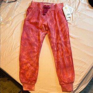 C&C California Kids Pink and Orange Joggers
